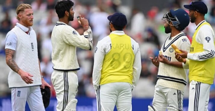 Jadeja Rejects Stokes' Offer, Sparks On-Field Clash