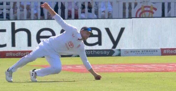 Joe Root Breaks Dravid’s Catch Record at Lord’s