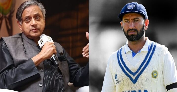 Shashi Tharoor Slams BCCI Over Pujara’s Exit