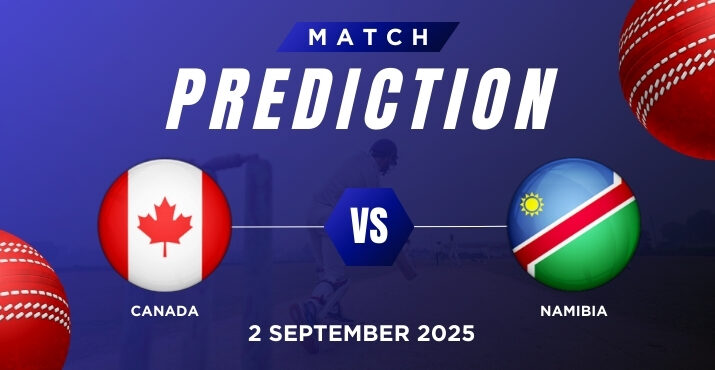 CAN vs NAM Match Prediction – Match 83, ICC CWC League 2 2025