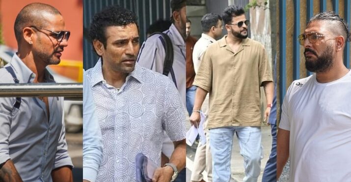 Yuvraj, Raina, Dhawan Quizzed in Betting Probe